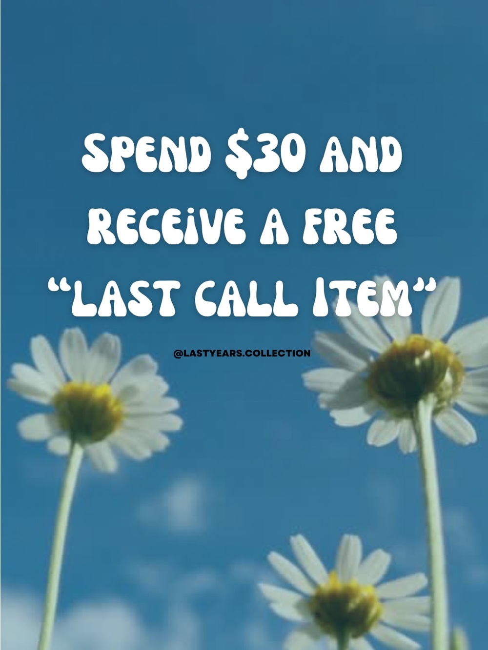 FREE last call item